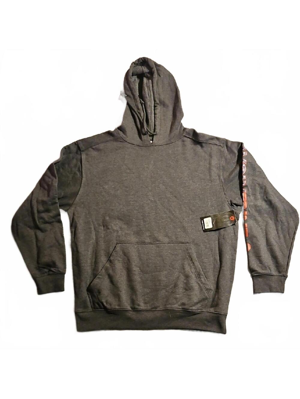 Wolverine Men's Gray Hooded Sweatshirt Hoodie Size Large